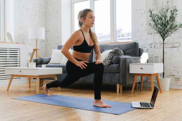 Woman exercising confidently after femiwand treatment Berkshire